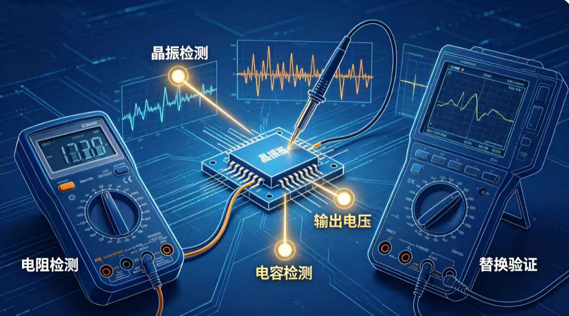 如何判断晶振质量好坏？肉眼识别与万用表检测方法详解