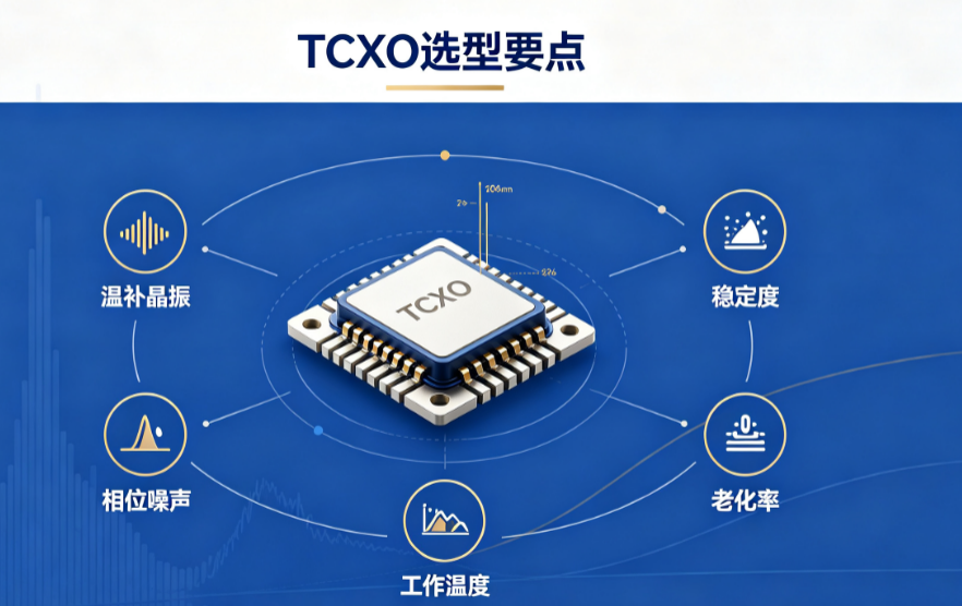 温补晶振（TCXO）核心参数详解：11项关键指标与选型指南