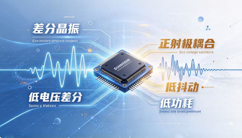 差分晶振输出波形解析：PECL与LVDS输出模式对比