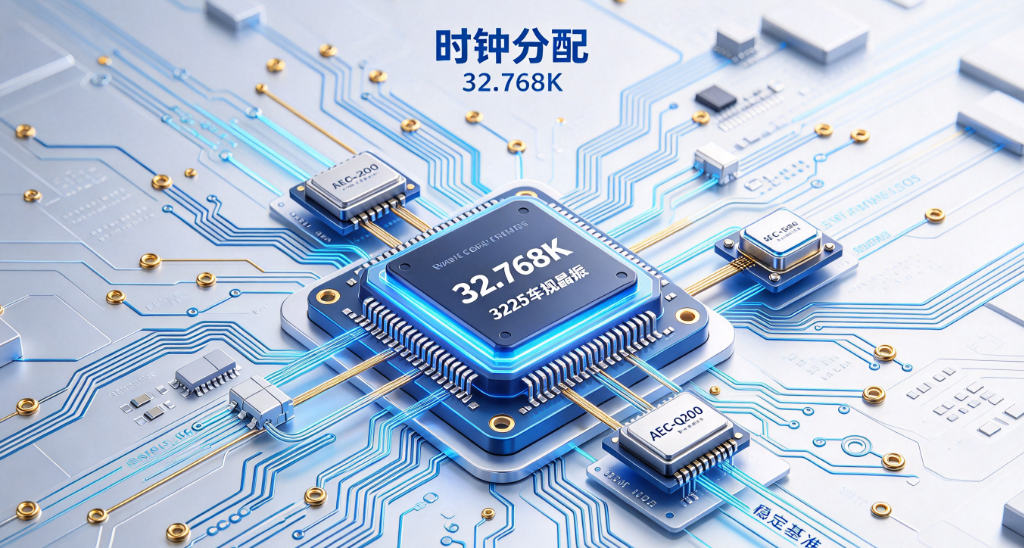 无人驾驶汽车中的晶振应用：32.768K晶振与3225车规晶振解析